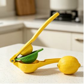 Heavy-Duty Metal Lemon Squeezer & Lime Juicer Manual Citrus Hand Press Fruit Extractor Kitchen (Option: 1pc)